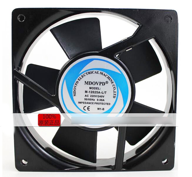 MDOVPD M-12025A-L/T 220/240V 0.08A 2wires Cooling Fan