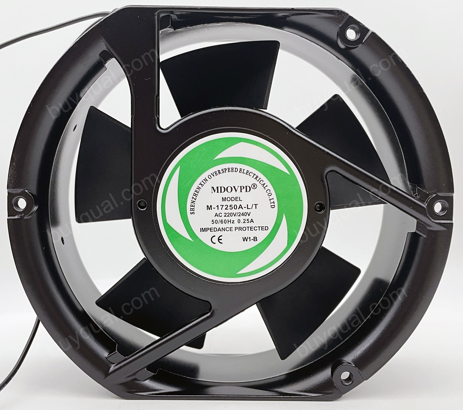 MDOVPD M-17250A-L/T 220/240V 0.25A 380V 0.17A 2wires Cooling Fan