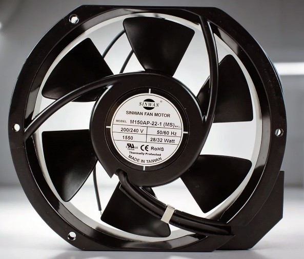 SINWAN M150AP-22-1 (MS) 220/240V 28/32W 2wires Cooling Fan 
