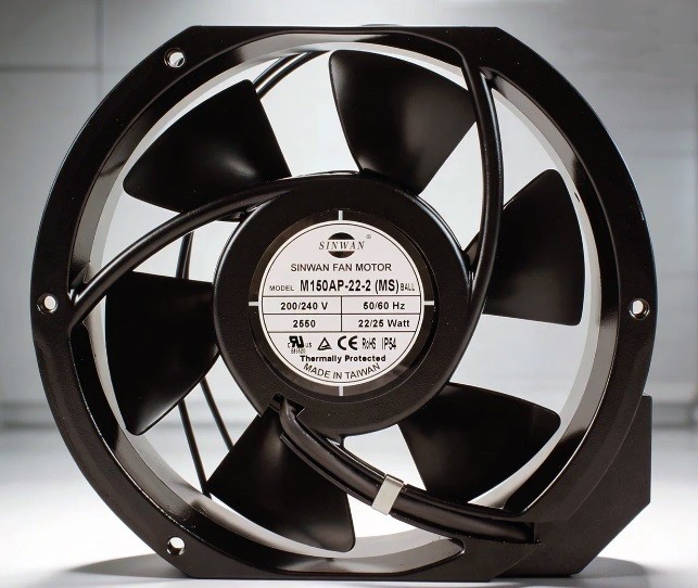 SINWAN M150AP-22-2 (MS) 200/240V 22/25W 2wires Cooling Fan