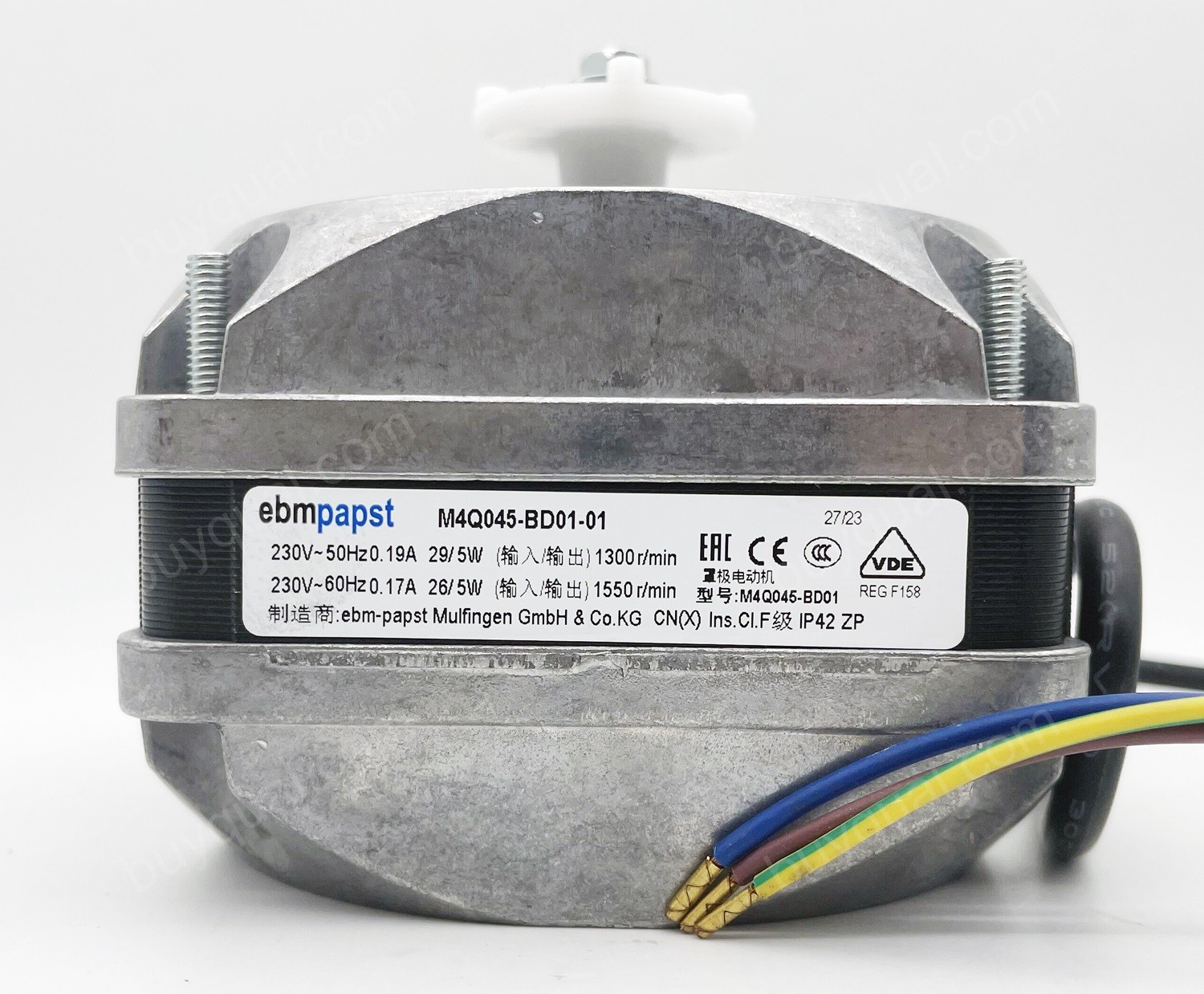 Ebmpapst M4Q045-BD01-01 230V 0.19/0.17A 29/26W 3wires Cooling Fan