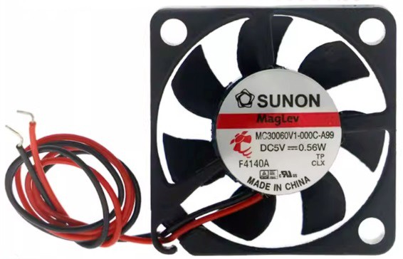 SUNON MC30060V1-000C-A99 5V 0.56W 2wires cooling fan