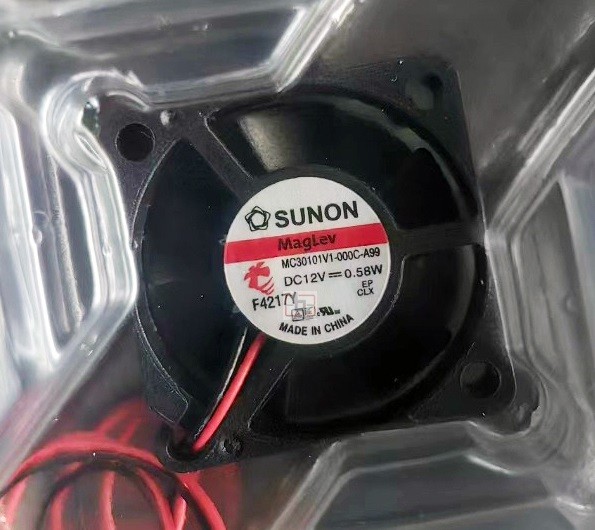 SUNON MC30101V1-000C-A99 12V 0.58W 2 wires Cooling Fan