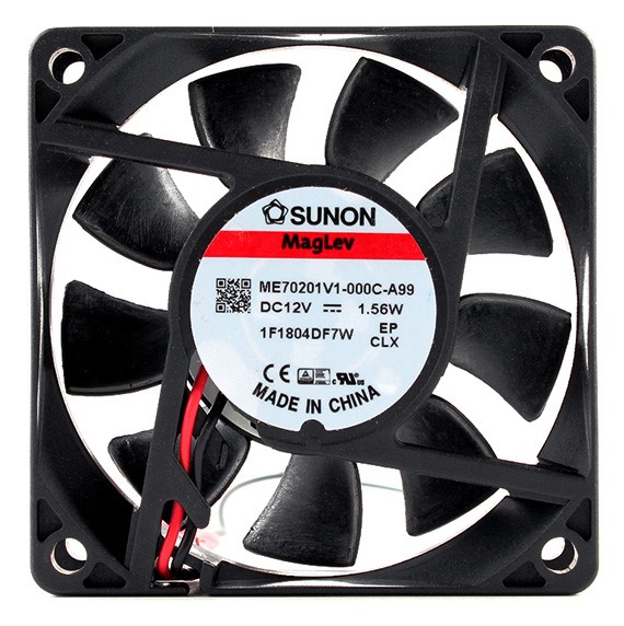 SUNON ME70201V1-000C-A99 12V 1.56W 2 wires Cooling Fan