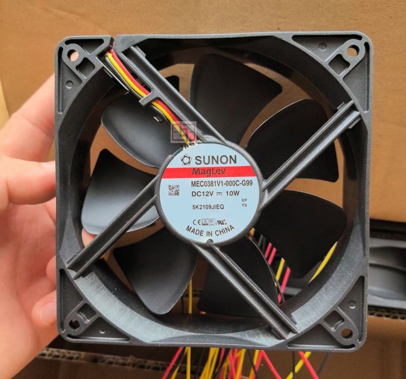 SUNON MEC0381V1-000C-G99 12V 10W 3wires Cooling Fan