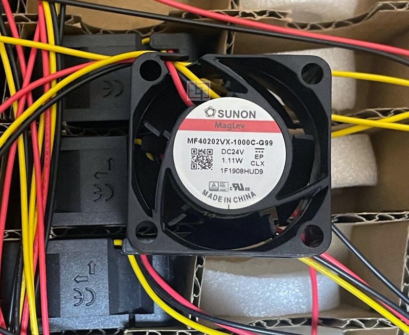 SUNON MF40202VX-1000C-G99 24V 1.11W 3wires Cooling Fan