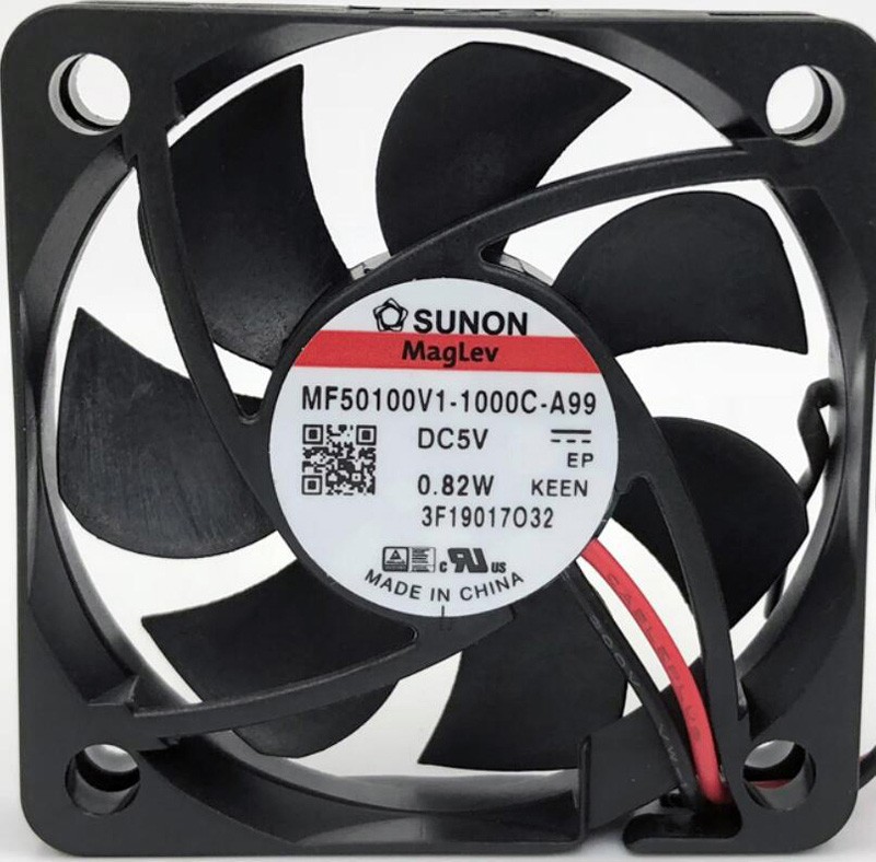 SUNON MF50100V1-1000C-A99 5V 0.82W 2wires Cooling Fan