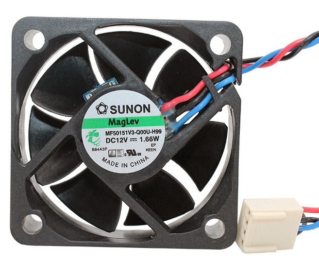 SUNON MF50151V3-Q00U-H99 12V 1.66W 3wires Cooling Fan