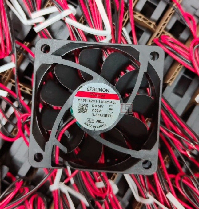 SUNON MF60152V1-1000C-A99 24V 2.02W 2wires Cooling Fan