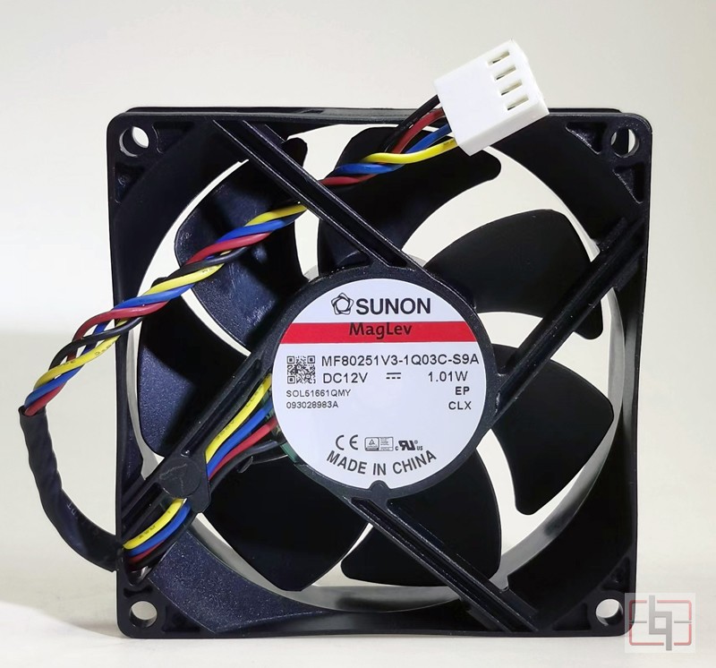 SUNON MF80251V3-1Q03C-S9A 12V 1.01W 4wires Cooling Fan