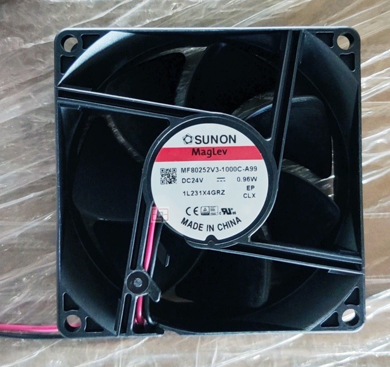 Sunon MF80252V3-1000C-A99 24V 0.96W 2wires Cooling Fan 