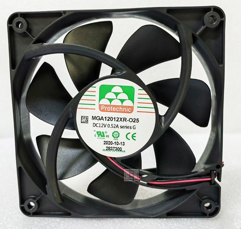 Protechnic MGA12012XR-O25 MGA12012XR-025 12V 0.52A 2wires Cooling Fan