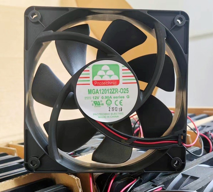 Protechnic MGA12012ZR-O25 MGA12012ZR-025 12V 0.90A 2wires Cooling Fan