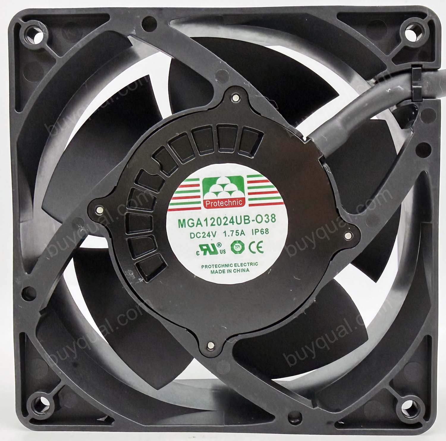 MAGIC MGA12024UB-O38-IP68 MGA12024UB-038-IP68 24V 1.75A  2wires Cooling Fan
