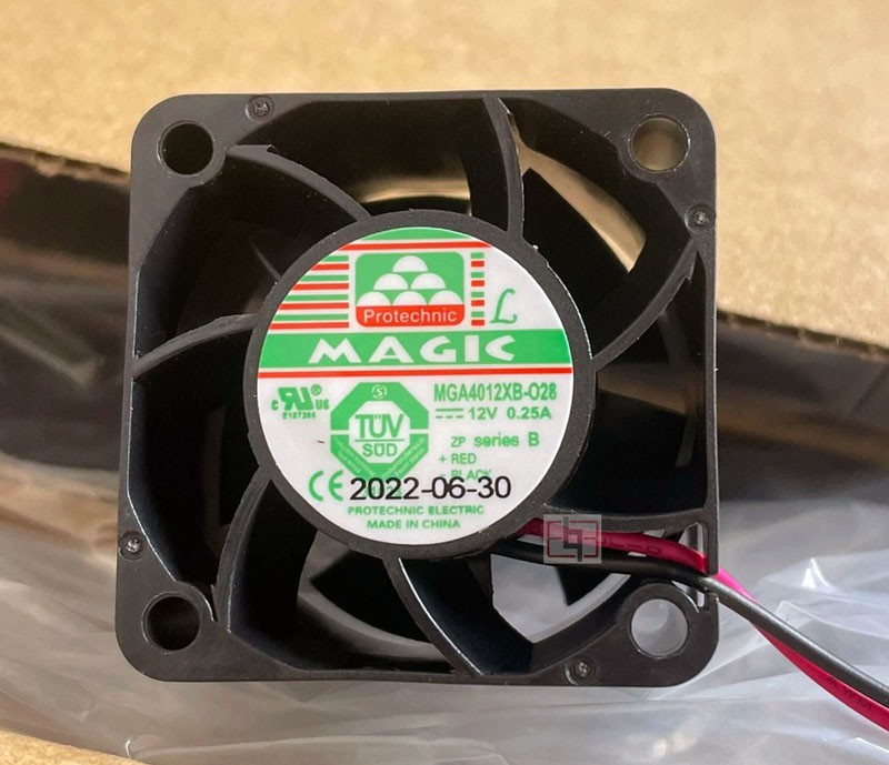 MAGIC MGA4012XB-O28 MGA4012XB-028 12V 0.25A 2wires cooling fan