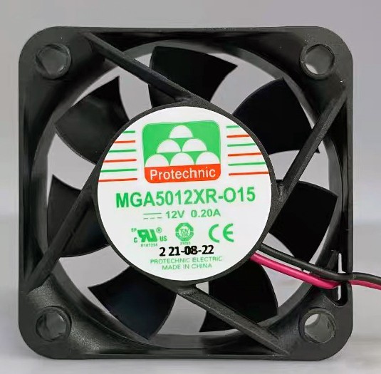 Protechnic MGA5012XR-O15 12V 0.2A 2wires Cooling Fan 