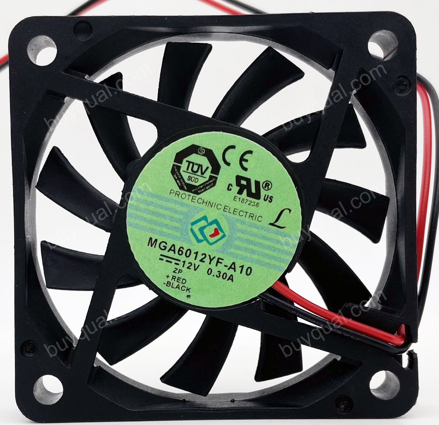 MAGIC MGA6012YF-A10 12V 0.30A 2wires Cooling Fan 