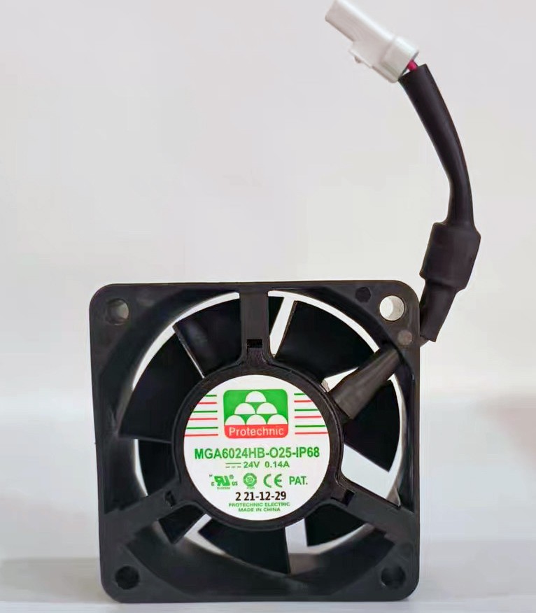 MAGIC MGA6024HB-O25-IP68 MGA6024HB-025-IP68 24V 0.14A 2wires Cooling Fan 