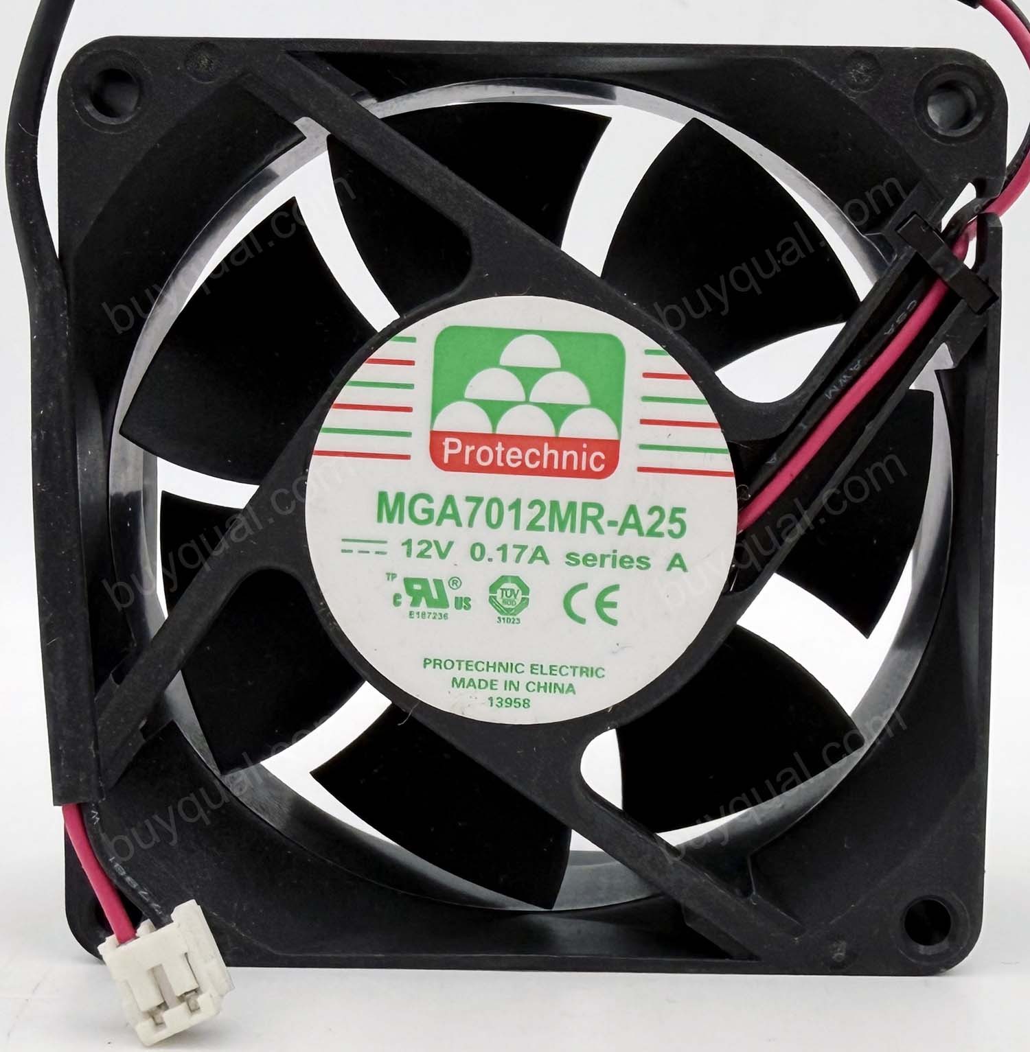 MAGIC MGA7012MR-A25 12V 0.17A 2wires cooling fan