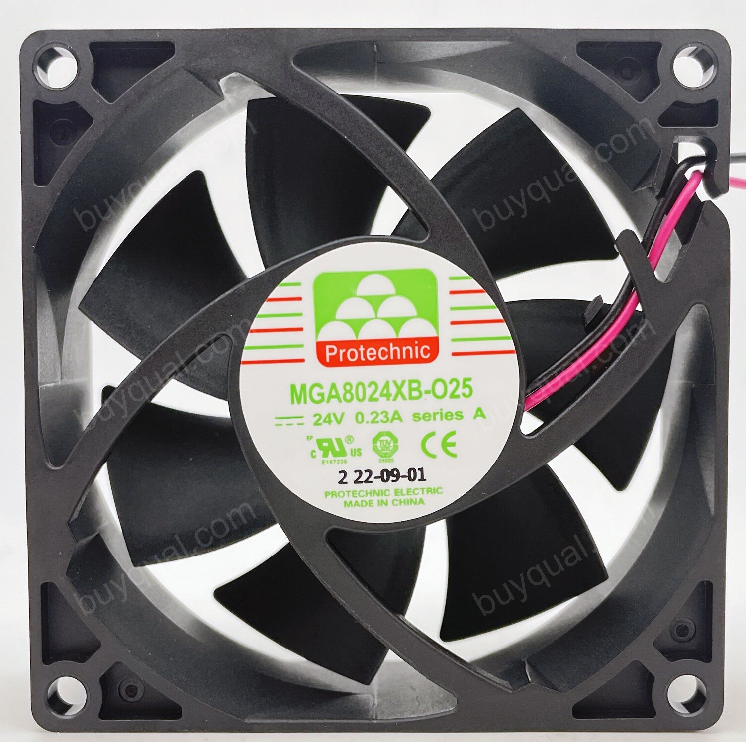 MAGIC MGA8024XB-O25 MGA8024XB-025 24V 0.23A 2wires cooling fan