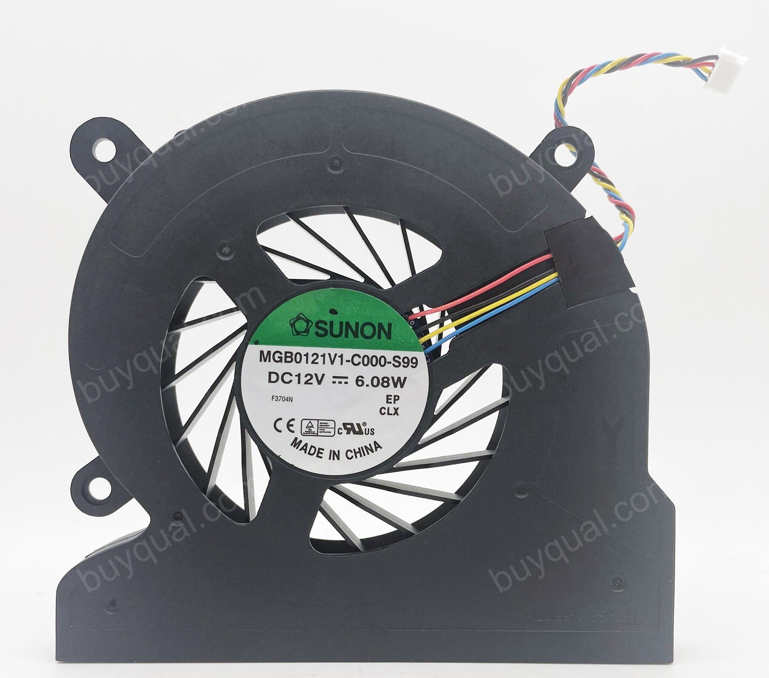SUNON MGB0121V1-C000-S99 12V 6.08W 4wires Cooling Fan