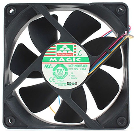 MAGIC MGT12024UB-W38 24V 1.30A 4wires cooling fan - New