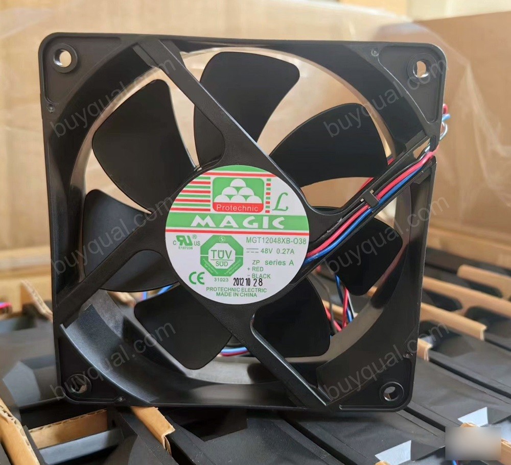 MAGIC MGT12048XB-O38 MGT12048XB-038 48V 0.27A 3wires Cooling Fan