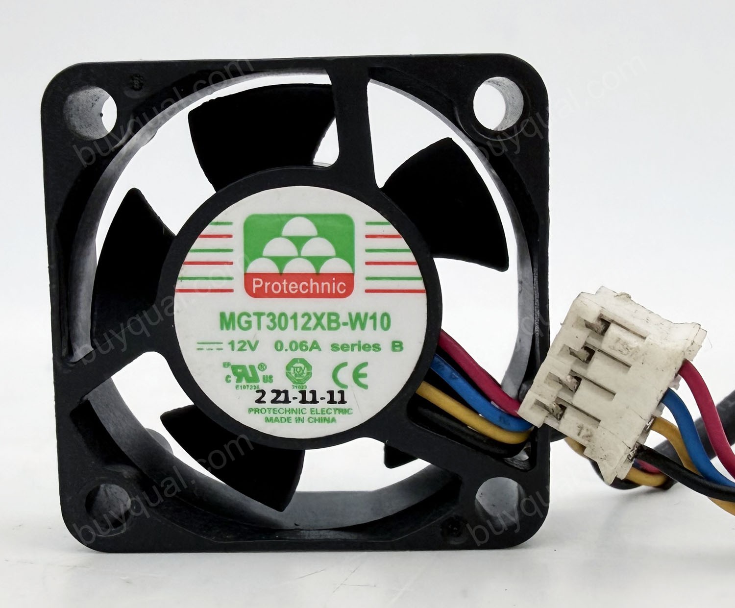 MAGIC MGT3012XB-W10 12V 0.06A 4wires Cooling Fan 