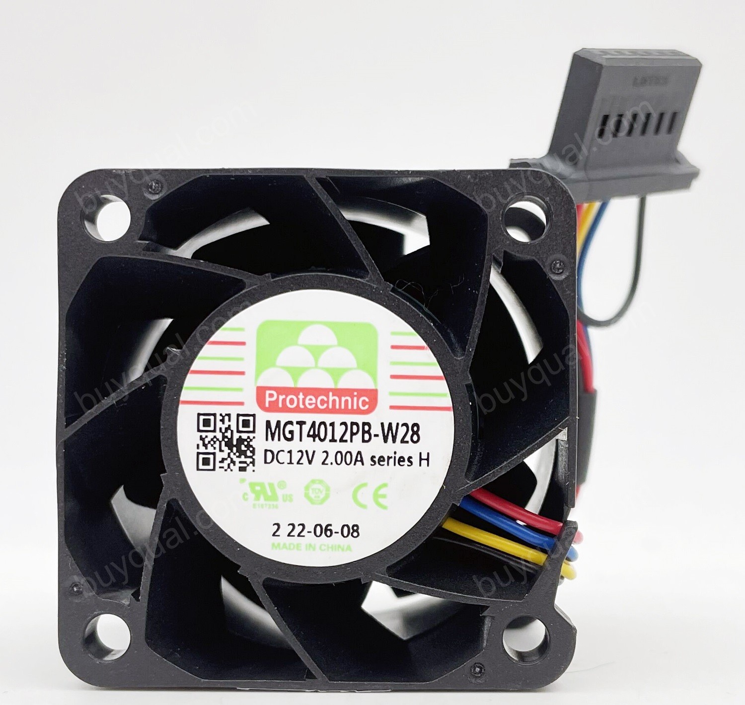 MAGIC MGT4012PB-W28 12V 2.00A 4wires Cooling Fan 