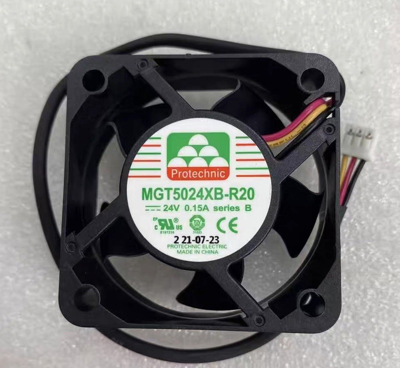 MAGIC MGT5024XB-R20 MGT5024XBR20 24V 0.15A 3wires Cooling Fan 