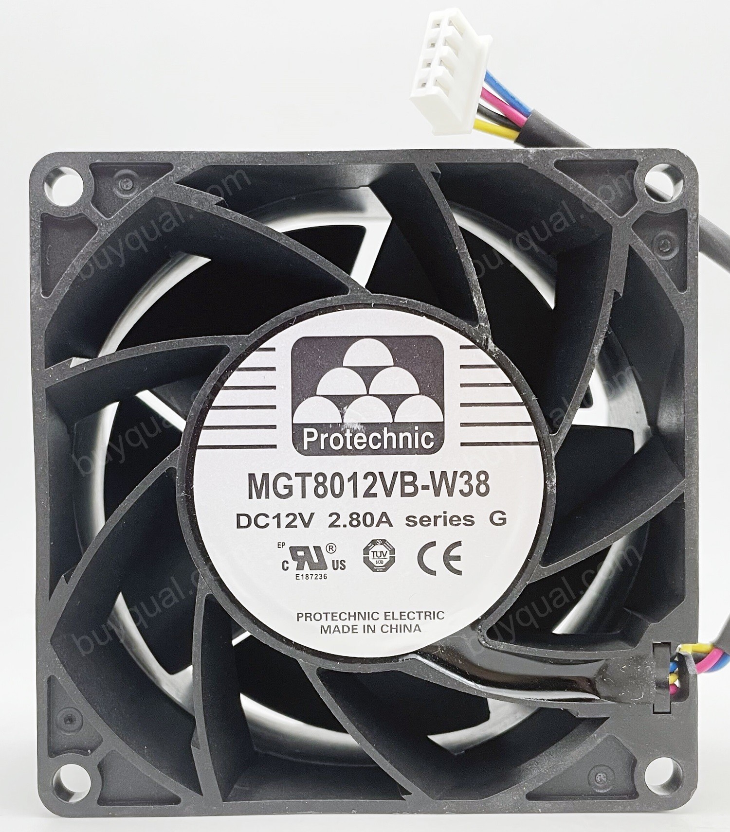 MAGIC MGT8012VB-W38 12V 2.80A 4wires Cooling Fan - Picture need