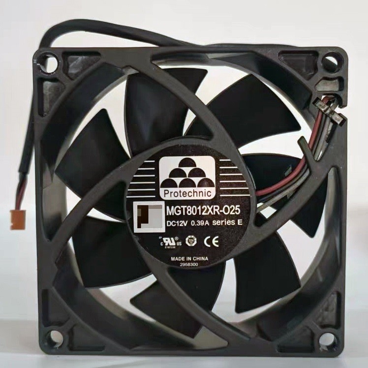 PROTECHNIC MGT8012XR-O25 MGT8012XR-025 12V 0.39A 3wires Cooling Fan