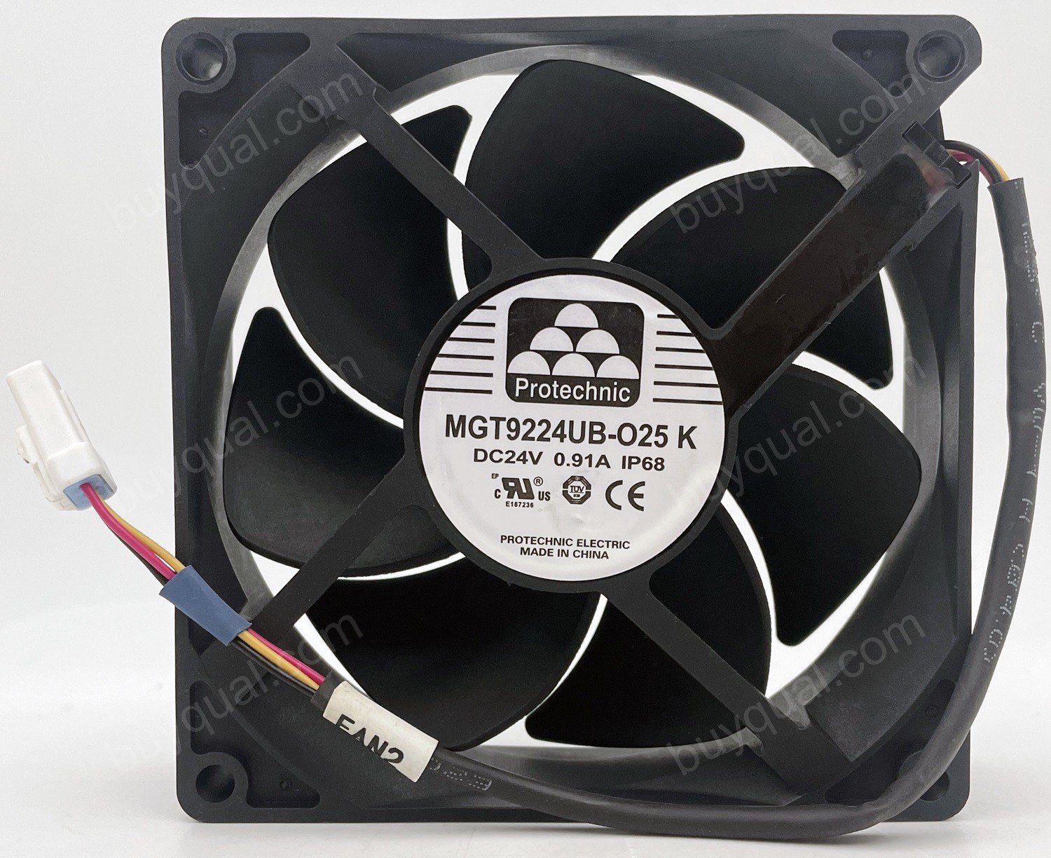 Protechnic MGT9224UB-O25 K 24V 0.91A 3wires Cooling Fan