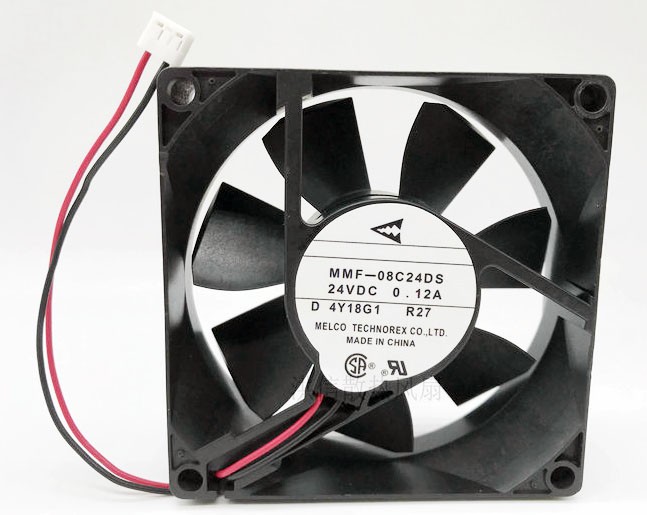 Mitsubishi MMF-08C24DS-R27 24V 0.12A 2wires Cooling Fan