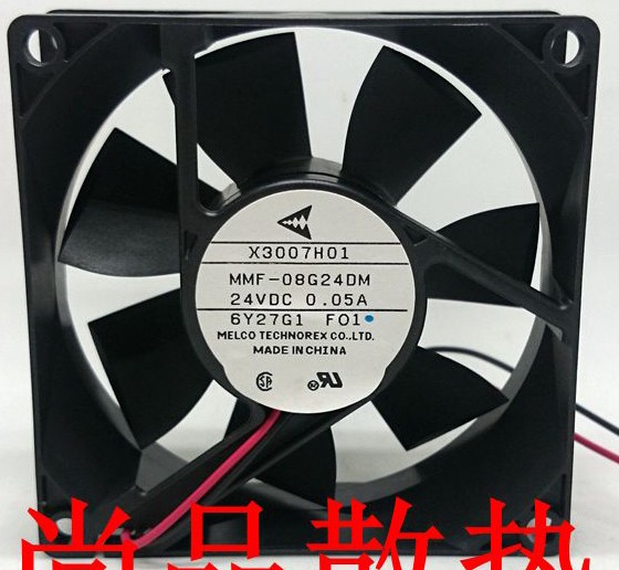 Mitsubishi MMF-08G24DM-FO1 MMF-08G24DM-F01 24V 0.05A 2wires Cooling Fan