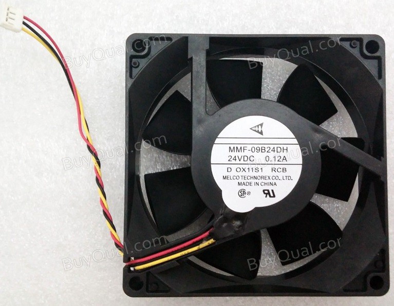 MitsubisHi MMF-09B24DH-RCB 24V 0.12A 3wires Cooling Fan