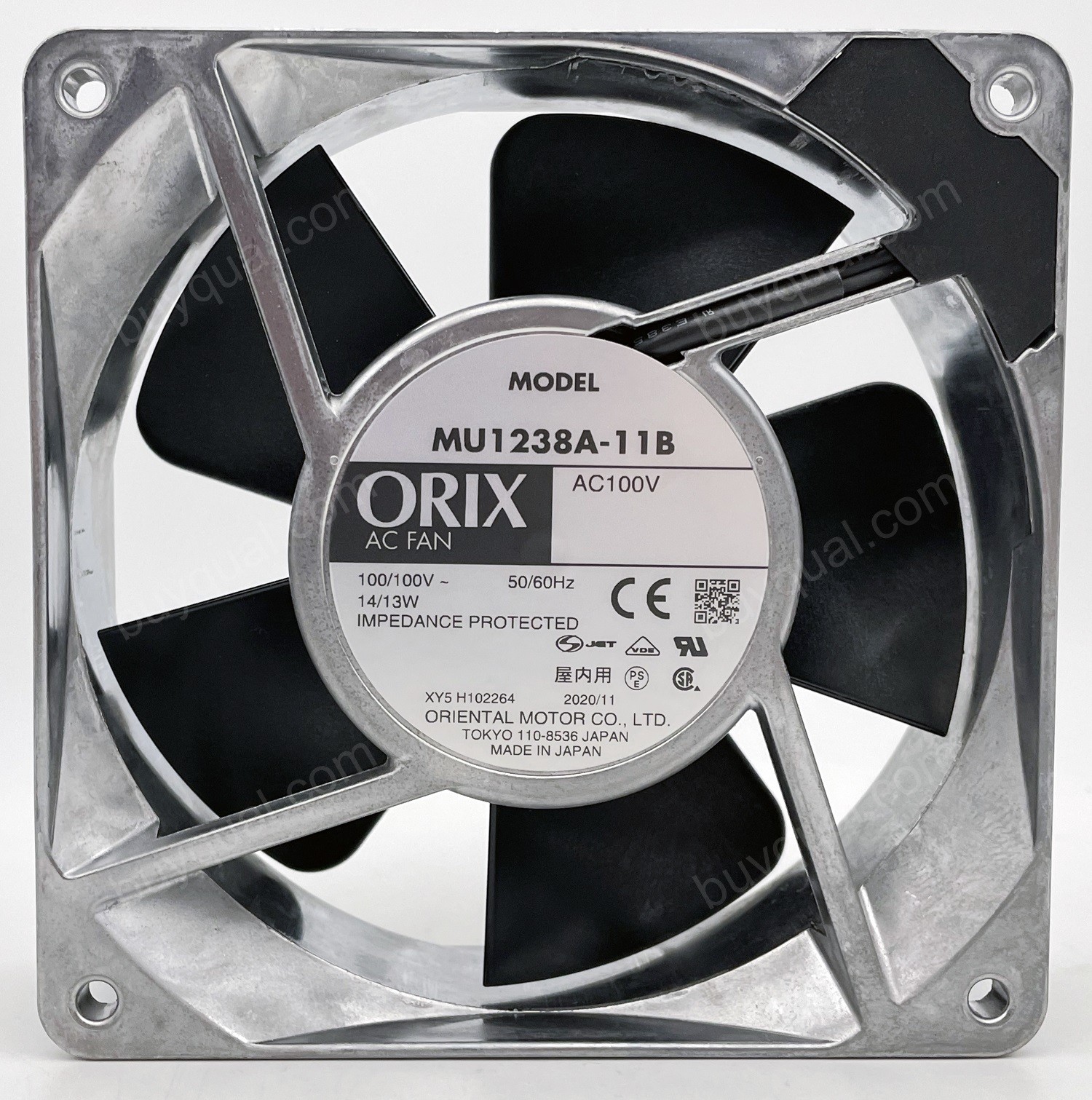 ORIX MU1238A-11B 100V 14/13W 2wires Cooling Fan