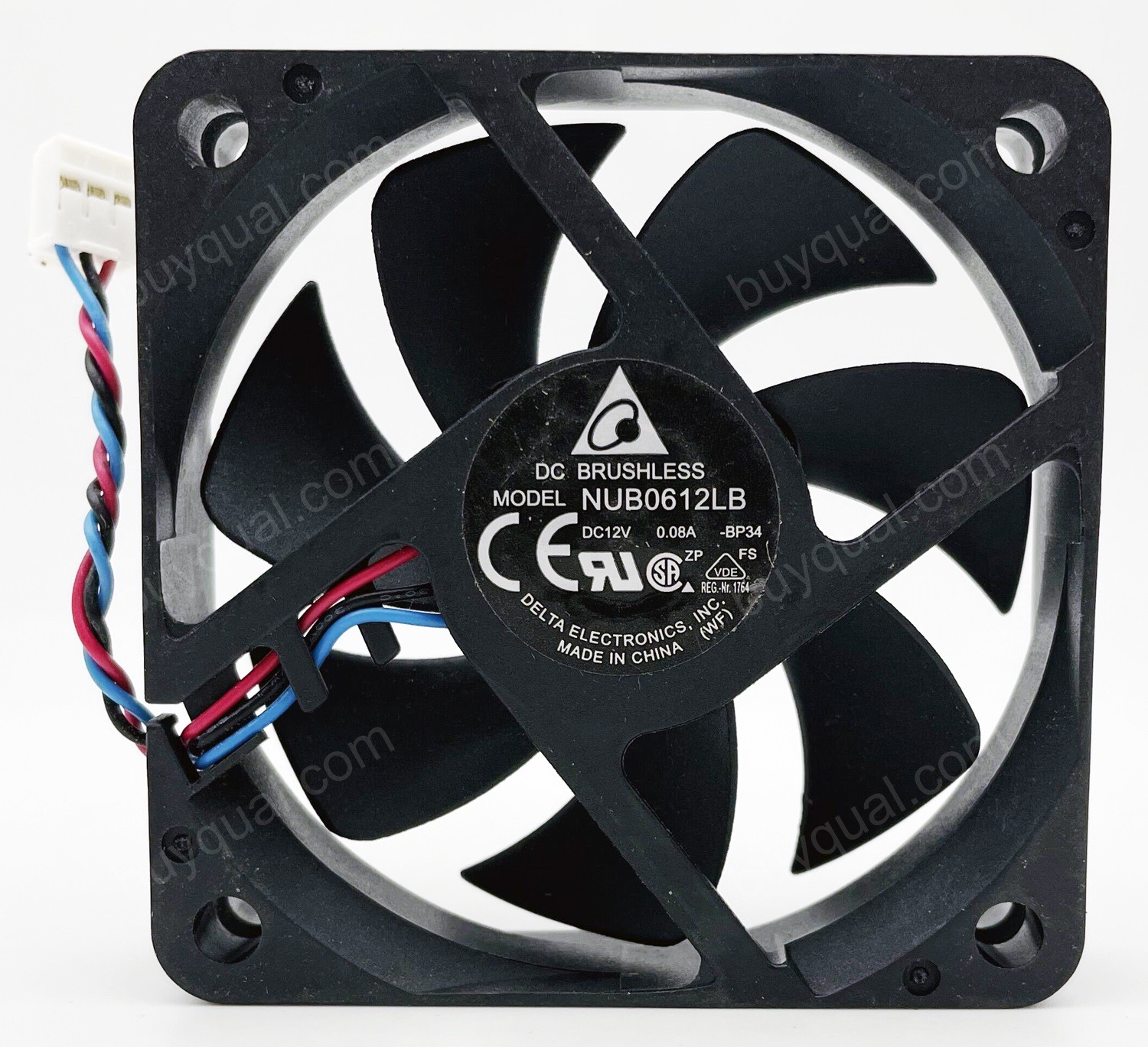 Delta NUB0612LB 12V 0.08A 3wires Cooling Fan - Picture need