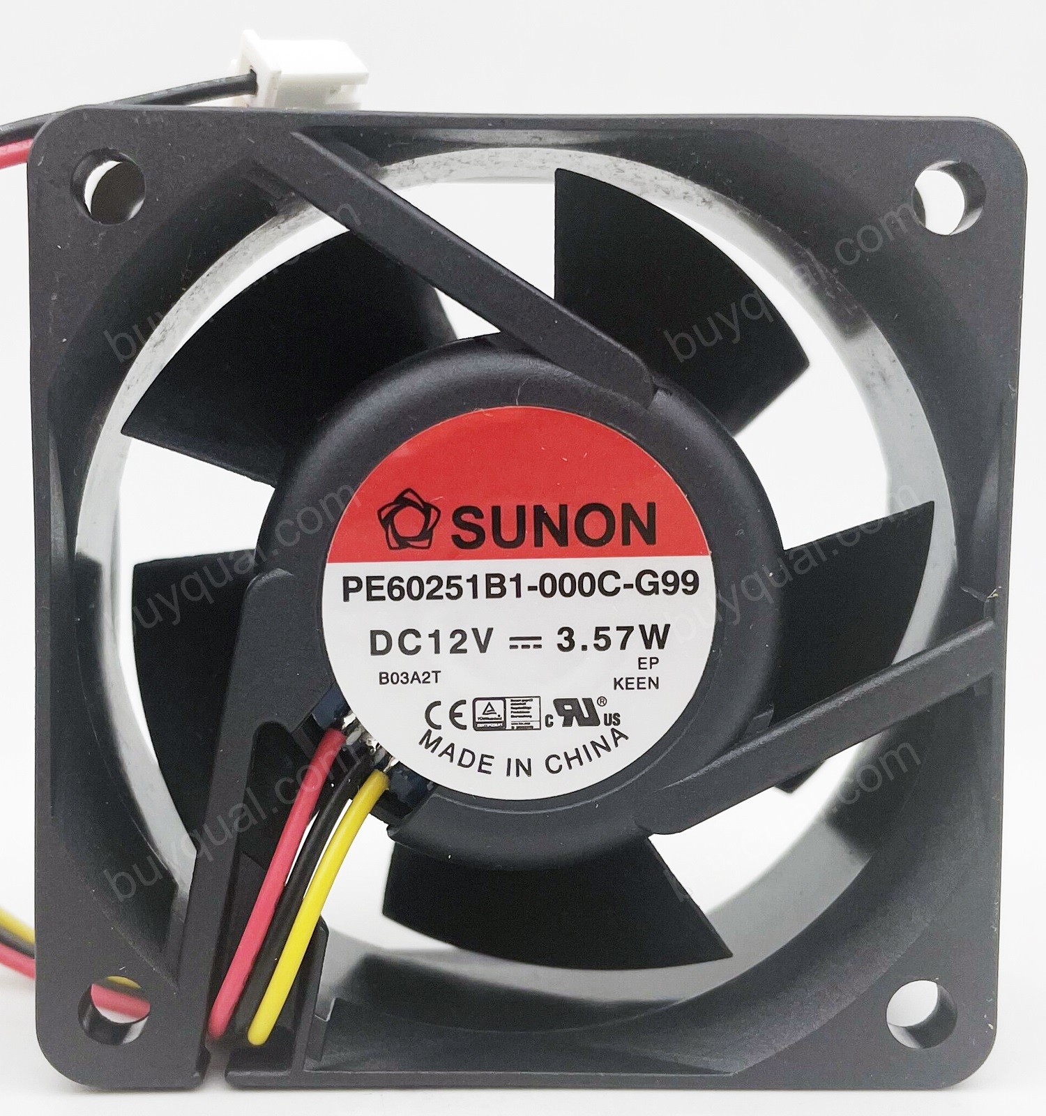 Sunon PE60251B1-000C-G99 12V 3.57W 3wires Cooling Fan 