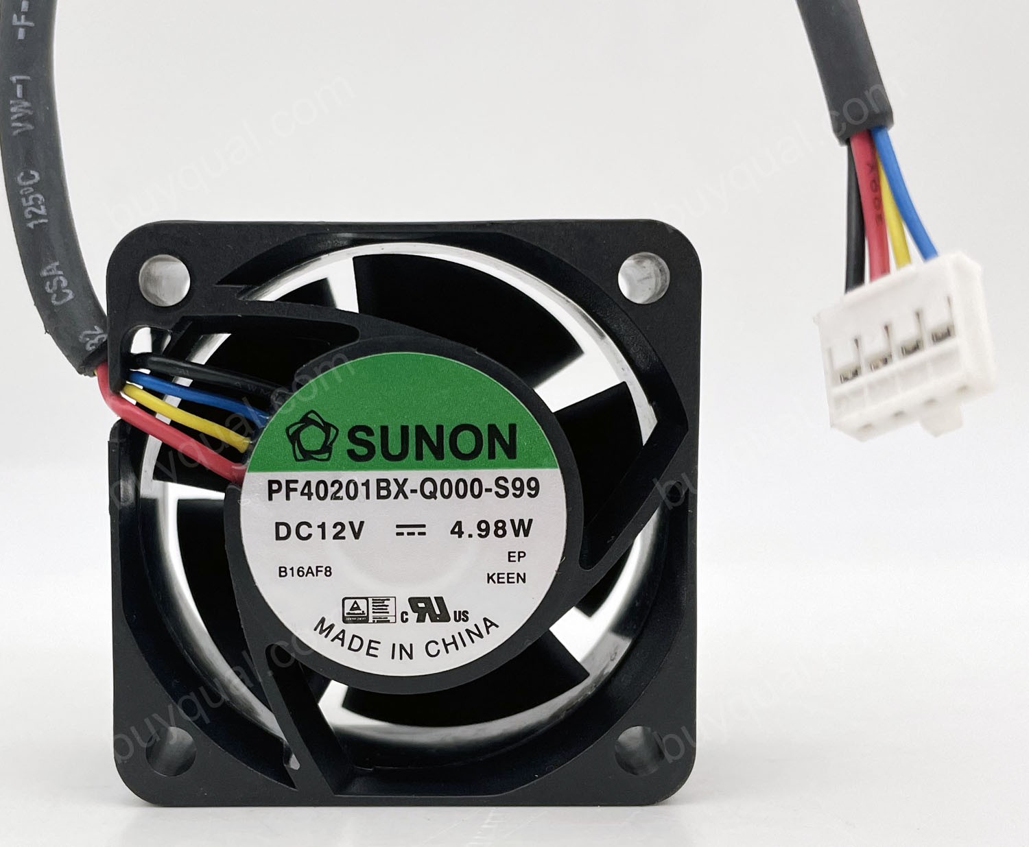 SUNON PF40201BX-Q03U-SB9 12V 4.98W 4wires Cooling Fan