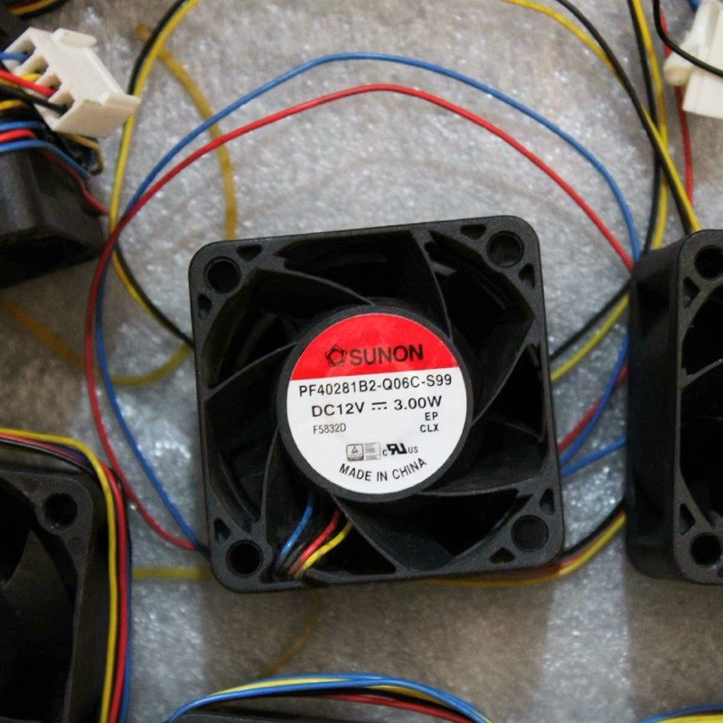 SUNON PF40281B2-Q06C-S99 12V  3W 4wires Cooling Fan
