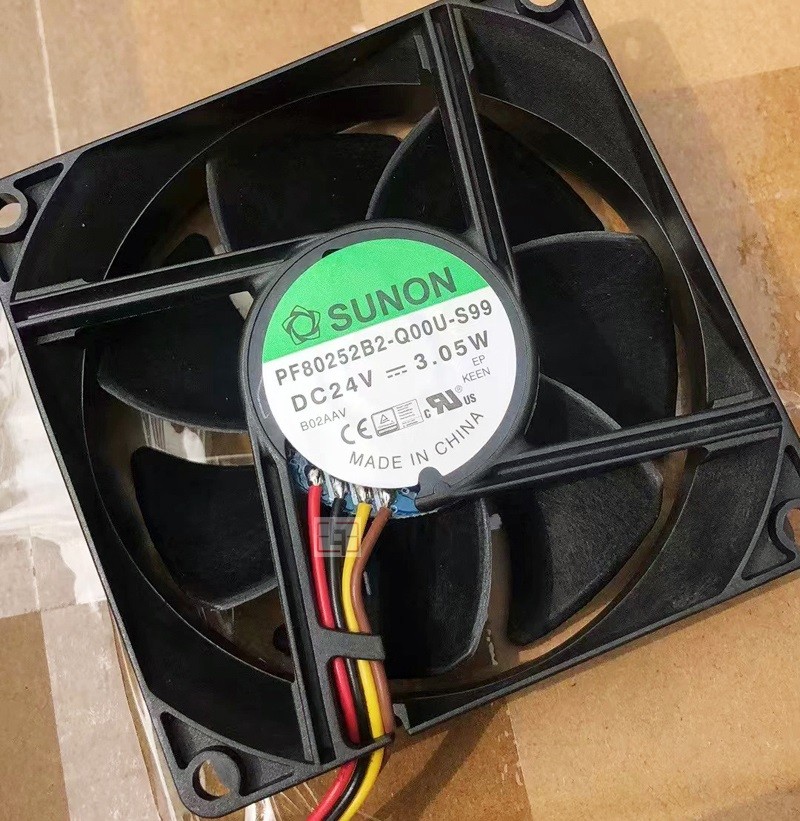 SUNON PF80252B2-Q00U-S99 24V 3.05W 4wires Cooling Fan