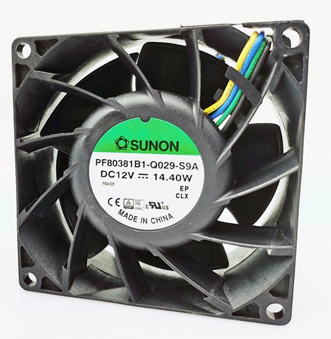 SUNON PF80381B1-Q029-S9A 12V 14.40W 4wires Cooling Fan