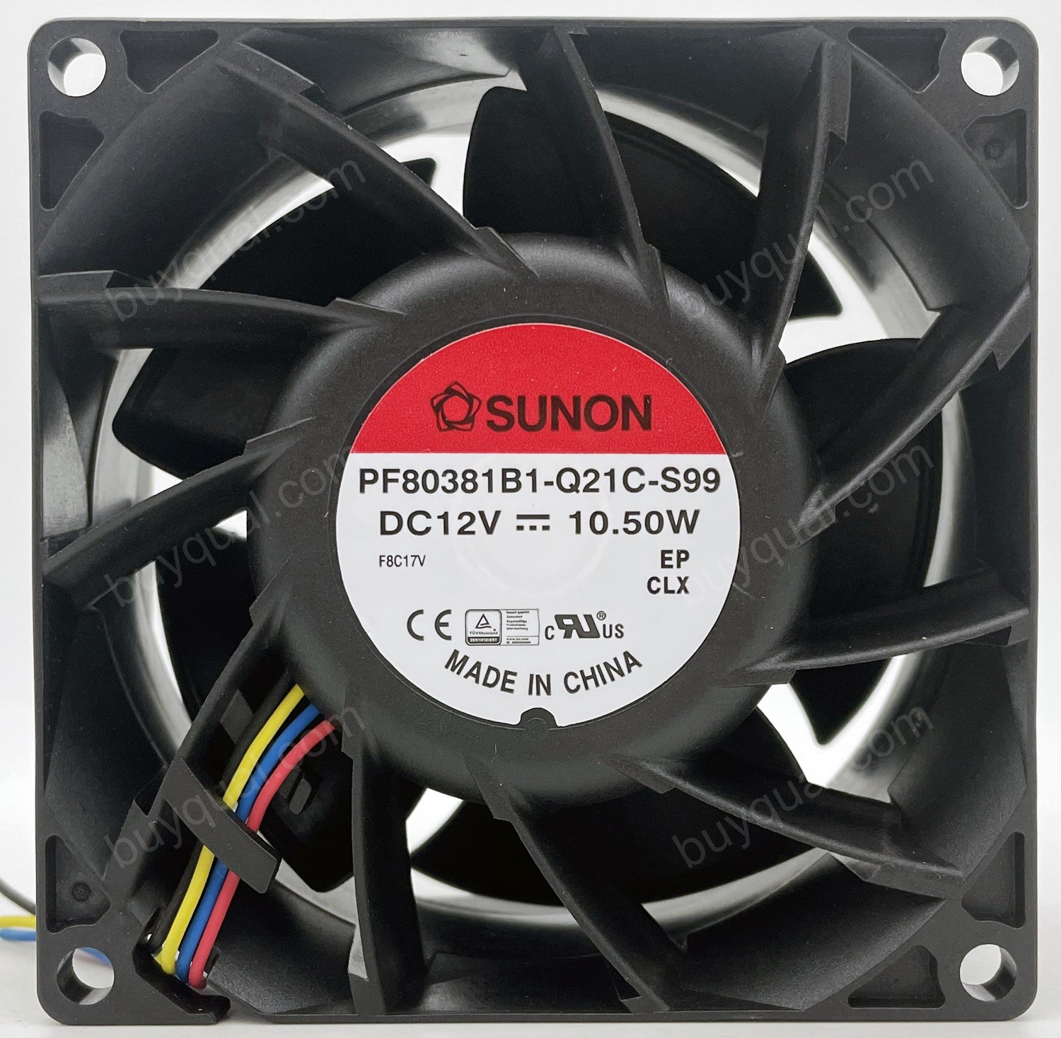 SUNON PF80381B1-Q21C-S99 12V 10.50W 4wires Cooling Fan