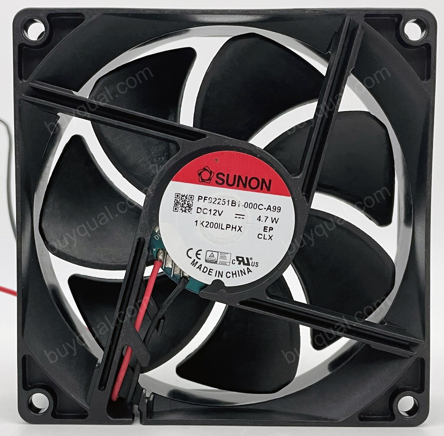 SUNON PF92251B1-000C-A99 12V 4.7W 2wires Cooling Fan