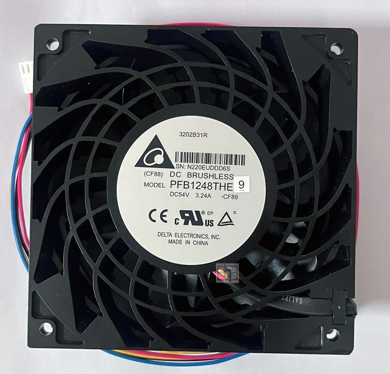 DELTA PFB1248THE 54V 1.89A 4wires Cooling Fan