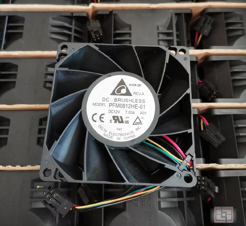 DELTA PFM0812HE-01 12V 7.00A 4wires Cooling Fan - Picture need