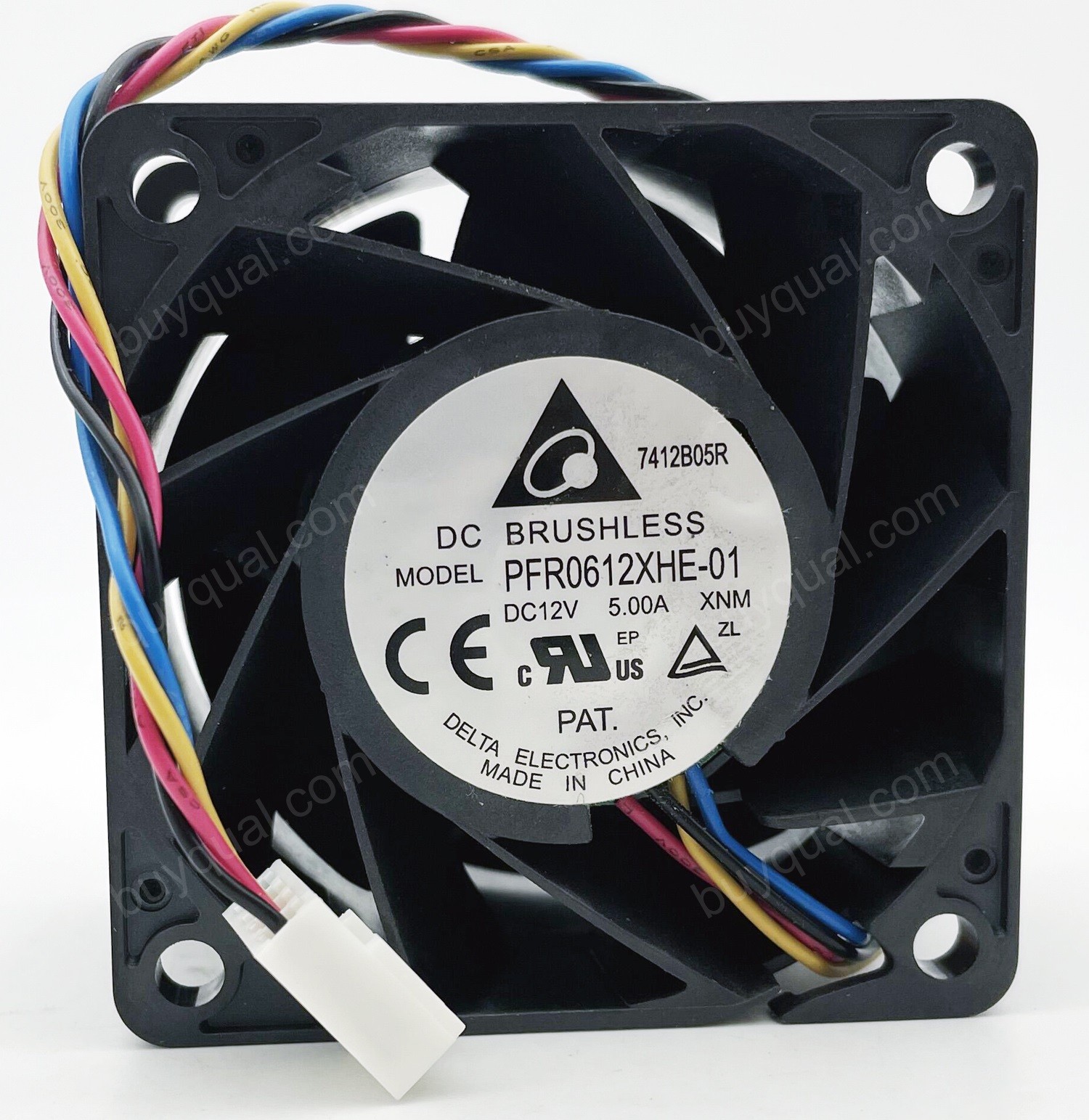 DELTA PFR0612XHE-01 12V 5.00A 4wires Cooling Fan - Picture need