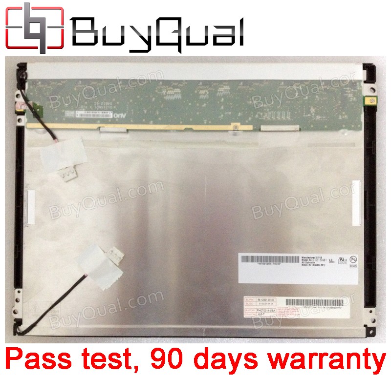 AUO G121SN01 V0 12.1" 800x600 a-Si TFT-LCD Panel - Used