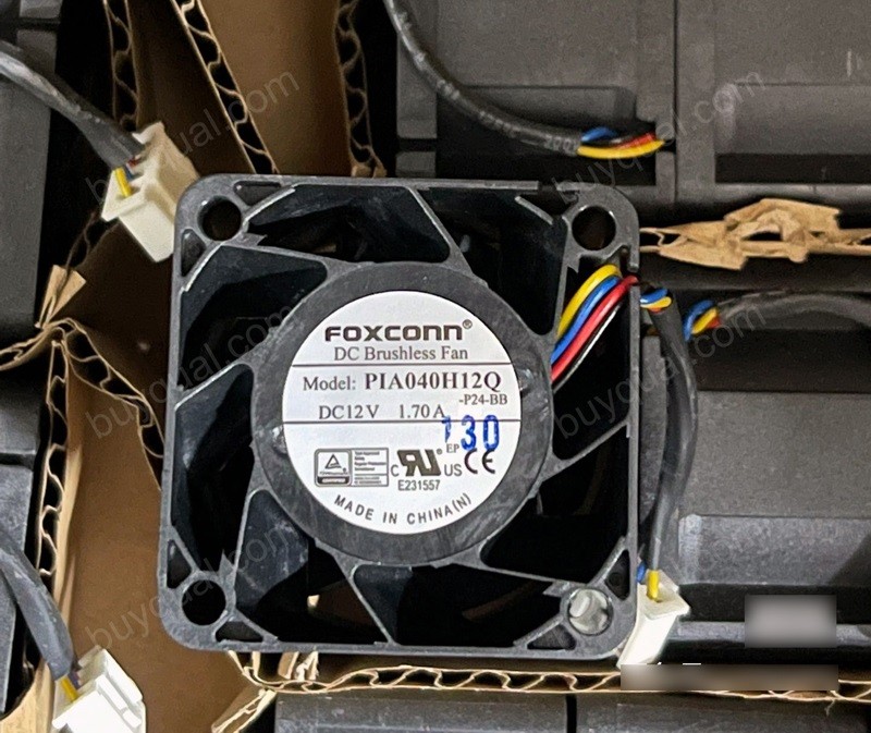 FOXCONN PIA040H12Q 12V 1.70A 4wires Cooling Fan
